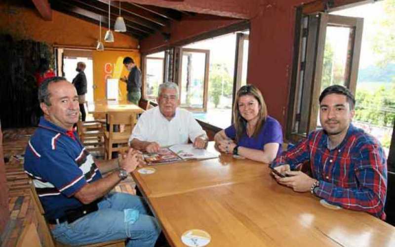 Foto|Argemiro Idárraga|LA PATRIA Con un almuerzo en el restaurante La Farfalla, Alberto Hernán Pulido Beltran celebró su cumplea