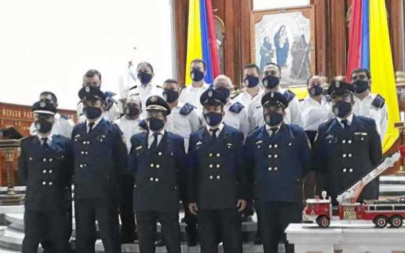 Foto | Diego Salgado | LA PATRIA El Cuerpo de Bomberos Voluntarios de Aranzazu llegó a su aniversario 54 de vida administrativa.