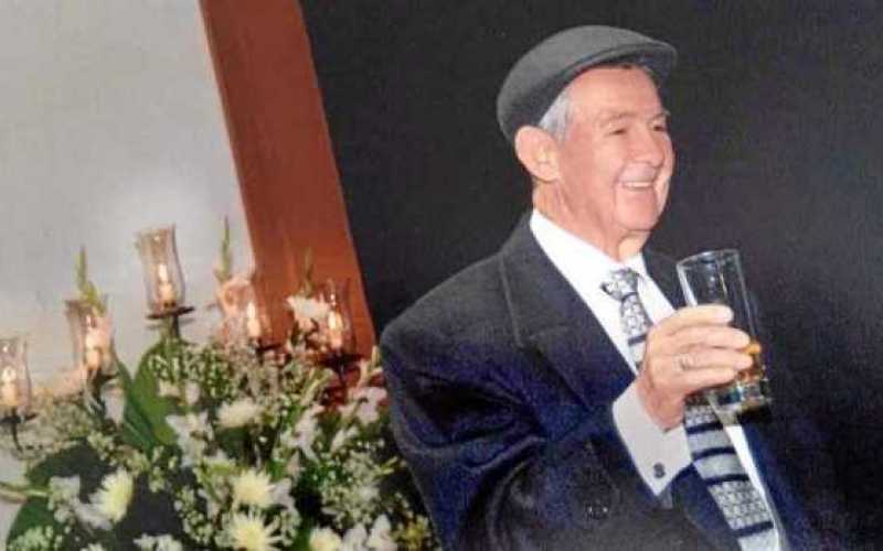 Foto | Henry Giraldo| LA PATRIA Juan Esteban Gómez Giraldo cumplió ayer 95 años. Nació en Montebonito, corregimiento de Maruland