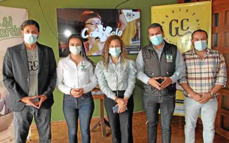 Mauricio Serna, Lina Montes, Juan José Silva, Sandra Vargas e Iván Becerra.