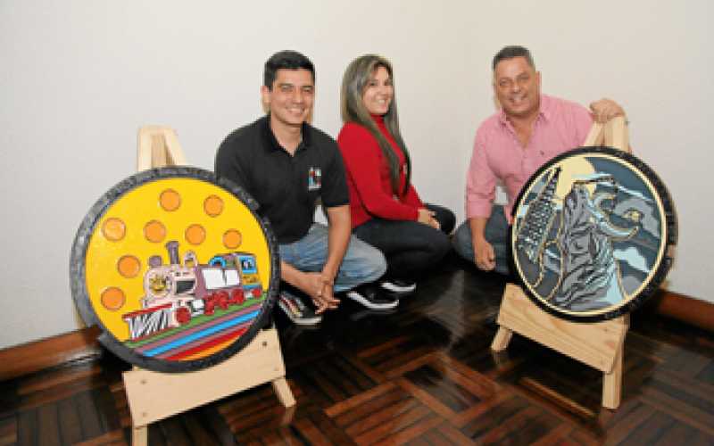 Alejandro Montaña Sánchez, Liliana Echeverry García y Felipe Ocampo Sierra.