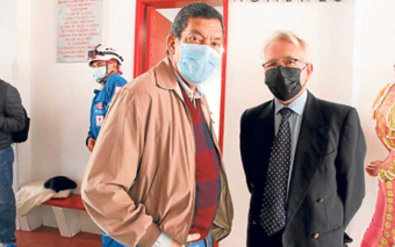 Fotos | Darío Augusto Cardona | LA PATRIA    Enrique Calvo el Cali y Rodrigo Arias el Monaguillo.