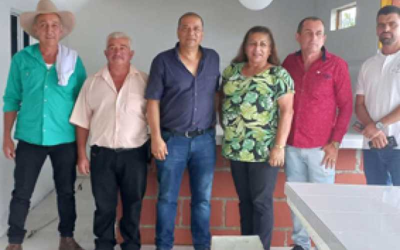 Por la solicitud hecha por el presidente de la Junta de la vereda El Limón, Albeiro Muñoz, la Cooperativa de Caficultores de Ans