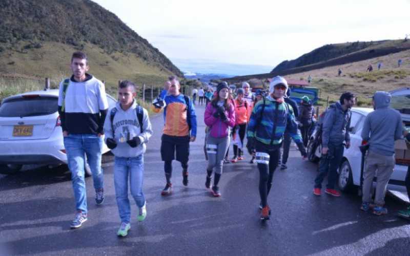 Se gozaron el trail running en Laguna Negra