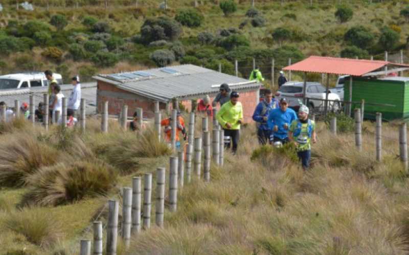 Se gozaron el trail running en Laguna Negra