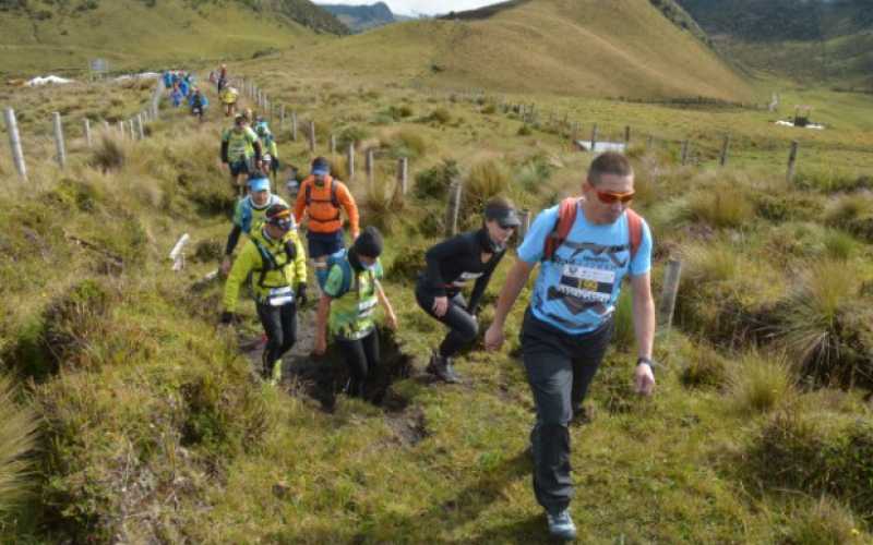 Se gozaron el trail running en Laguna Negra