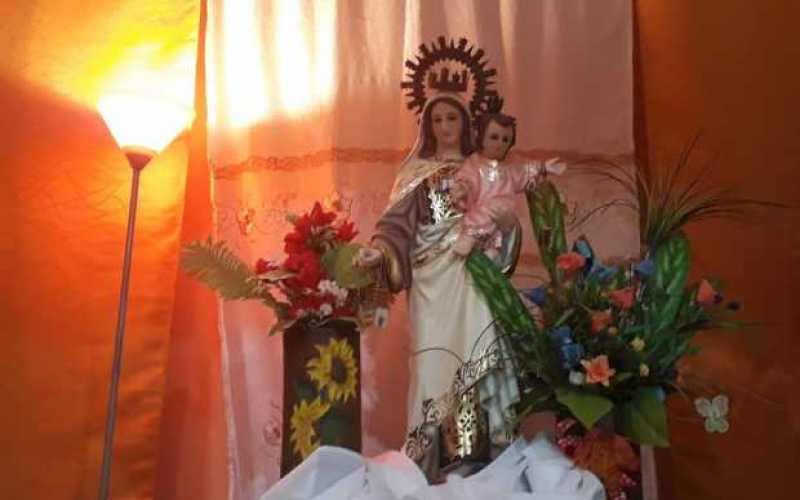 Las Coles. El corregimiento de Las Coles en Pácora le rindió honores a la Virgen del Carmen con novenas, santa misa, músicos y b