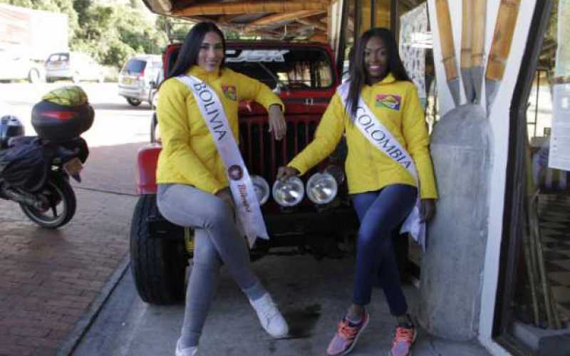 Las 23 candidatas al Reinado Internacional visitaron el Parque Natural Los Nevados